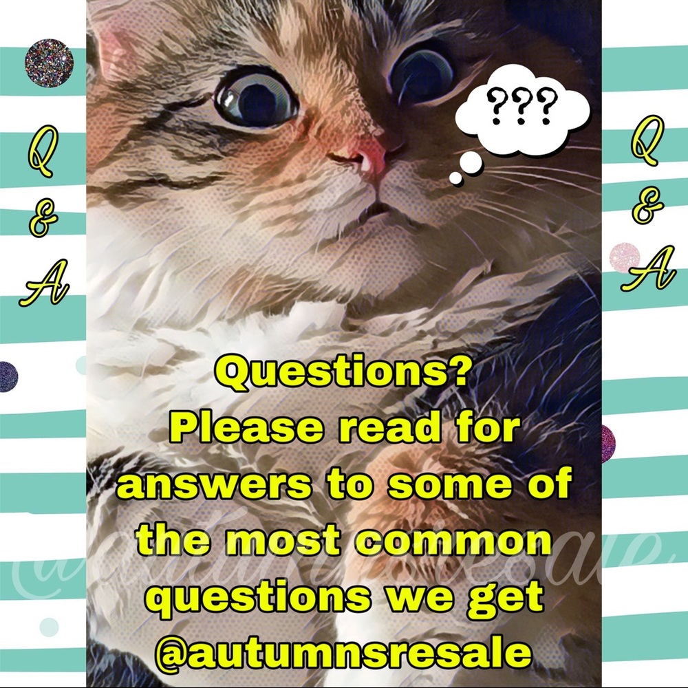 ❗️Q&A: PLEASE READ for answers to some of the most common questions we get : )❗️